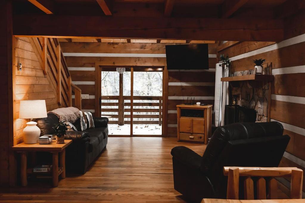 Wolf Creek Cabin At 36 North - Hot Tub Purlear Exteriér fotografie